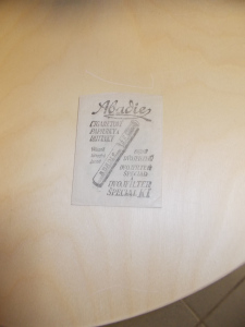 Reklamní papírový sáček s potiskem Abadie cigaretové papierky a dutinky (216720)