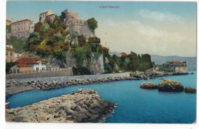 Castelnuovo hrad pevnost pobřeží Černá Hora (218120)