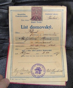 Domovský list Rtyně v Podkrkonoší (Úpice Trutnov) (1010010)