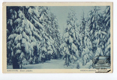 Krkonoše zimní pohádka Riesengebirge Wintermärchen (916120) externí sklad